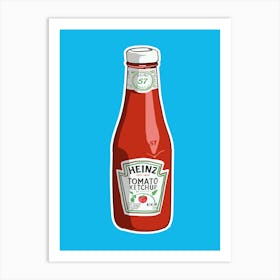 Ketchup Art Print Art Print