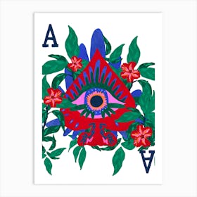 Ace Of Spades Art Print