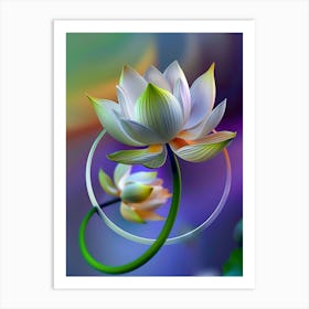 Lotus Flower 146 Art Print