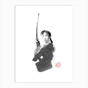 Samurai Young Art Print