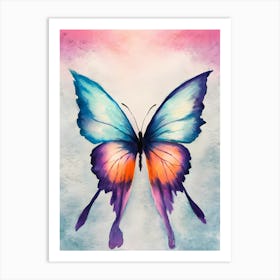 Watercolor Butterfly Art Print