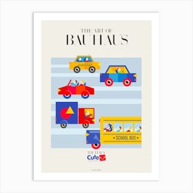 BAUHAUS FOR KIDS | CARS Art Print