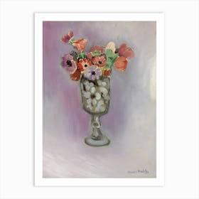 Henri Matisse Bouquet Of Anemones (Bouquet D’Anémones) Art Print