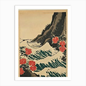 Japanese Seascape Art Print