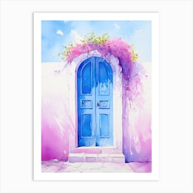 Blue Door 9 Art Print