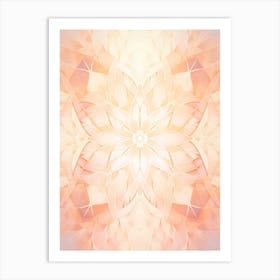 Celestial Abstract Geometric Illustration 1 Art Print