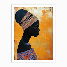 Sahara Woman |The African Woman Series Art Print