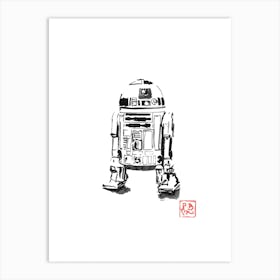 R2d2 droid Art Print