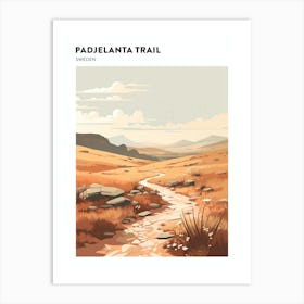 Padjelanta Trail Sweden 1 Hiking Trail Landscape Poster Art Print