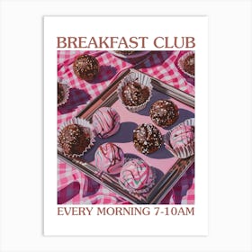 Breakfast Club Energy Balls 3 Art Print