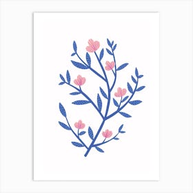 Floral Branch Art Print