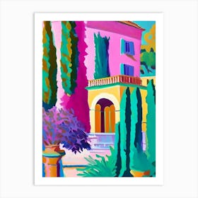 Villa Medici, 1, Italy Abstract Still Life Art Print