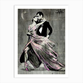 And We Danced 1 Art Print