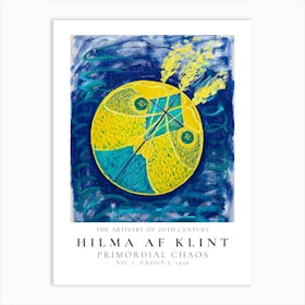 Hilma Af Klint Premordial Chaos Art Print