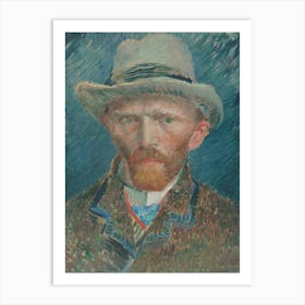 Van Gogh - Self Portrait 2 Art Print