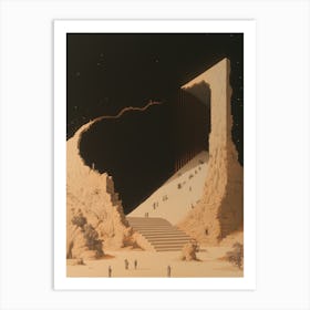 'The Cave' Art Print