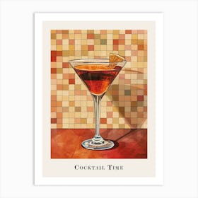 Cocktail Time Poster 7 Art Print