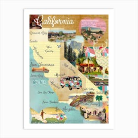 California Art Print