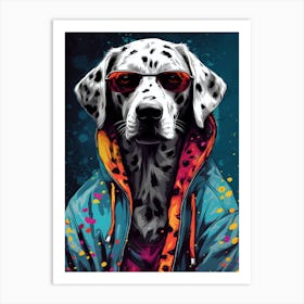 Dalmatian Urban Fashion Pop Art Print