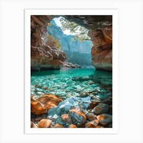 Cave In The Rock 17 Art Print