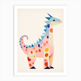 Nursery Dinosaur Art Anchisaurus 2 Art Print