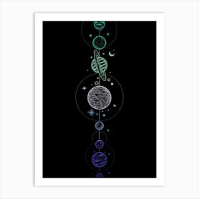 Solar System Art Print