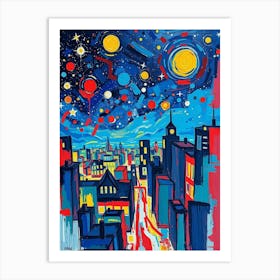 Starry Night 19 Art Print