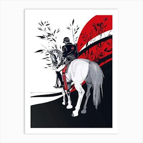 Samurai Warrior 1 Art Print