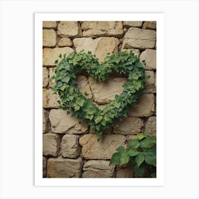 Heart Of Ivy Art Print