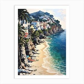 California Coast Art Print