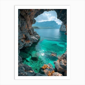 Cave In Croatia 5 Art Print