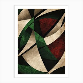 Abstract Painting 1882 Art Print