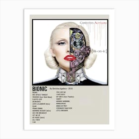 BIONIC By Christina Aguilera. 2010 Poster 1 Art Print