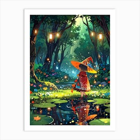 Fairy Forest 11 Art Print