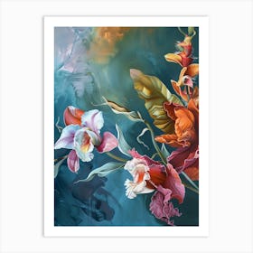 Orchids Art Print