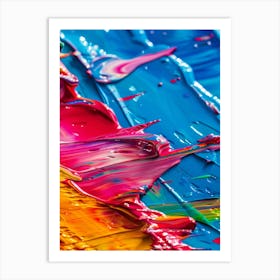 Abstract Painting 2407 Art Print