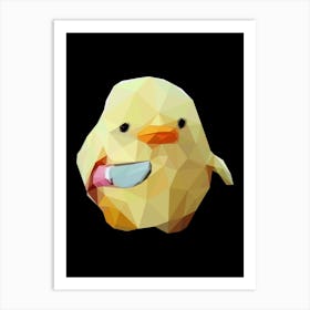 dont duck with me Art Print