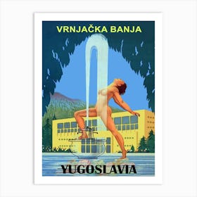 Yugoslavia, Vrnjacka Banja, Serbia Art Print