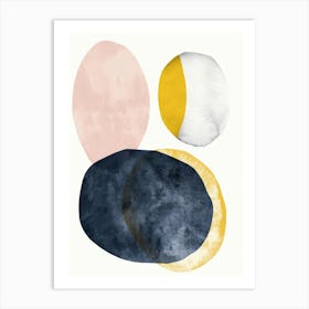 Abstract Circles 121 Art Print