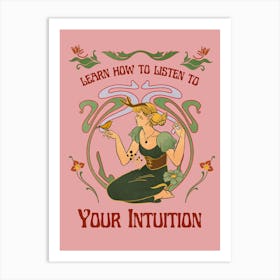 Your Intuition Art Print