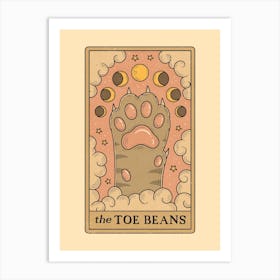 The Toe Beans Art Print