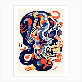 Skull Art Print