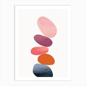 Balancing Stones 23 Art Print