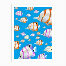 Beautiful Tropical Fish Art Print
