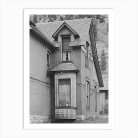 Detail Of Old Residence, Telluride, Colorado By Russell Lee Art Print