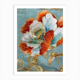 Chinese Flower Painting 71 Art Print