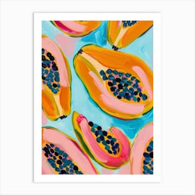 Papaya 14 Art Print