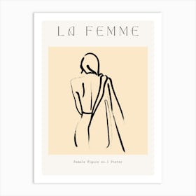 La Femme 1 Art Print