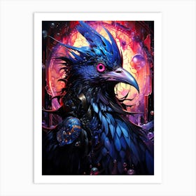 Crow Art Art Print