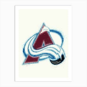 Colorado Avalanche Art Print